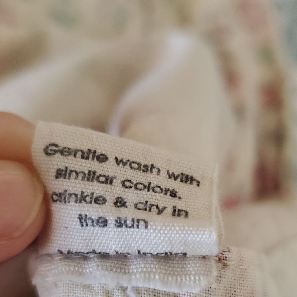 Magnolia Pearl Cotton Tora Shirt/ Dress Pastel Floral One Size - Picture 10 of 13